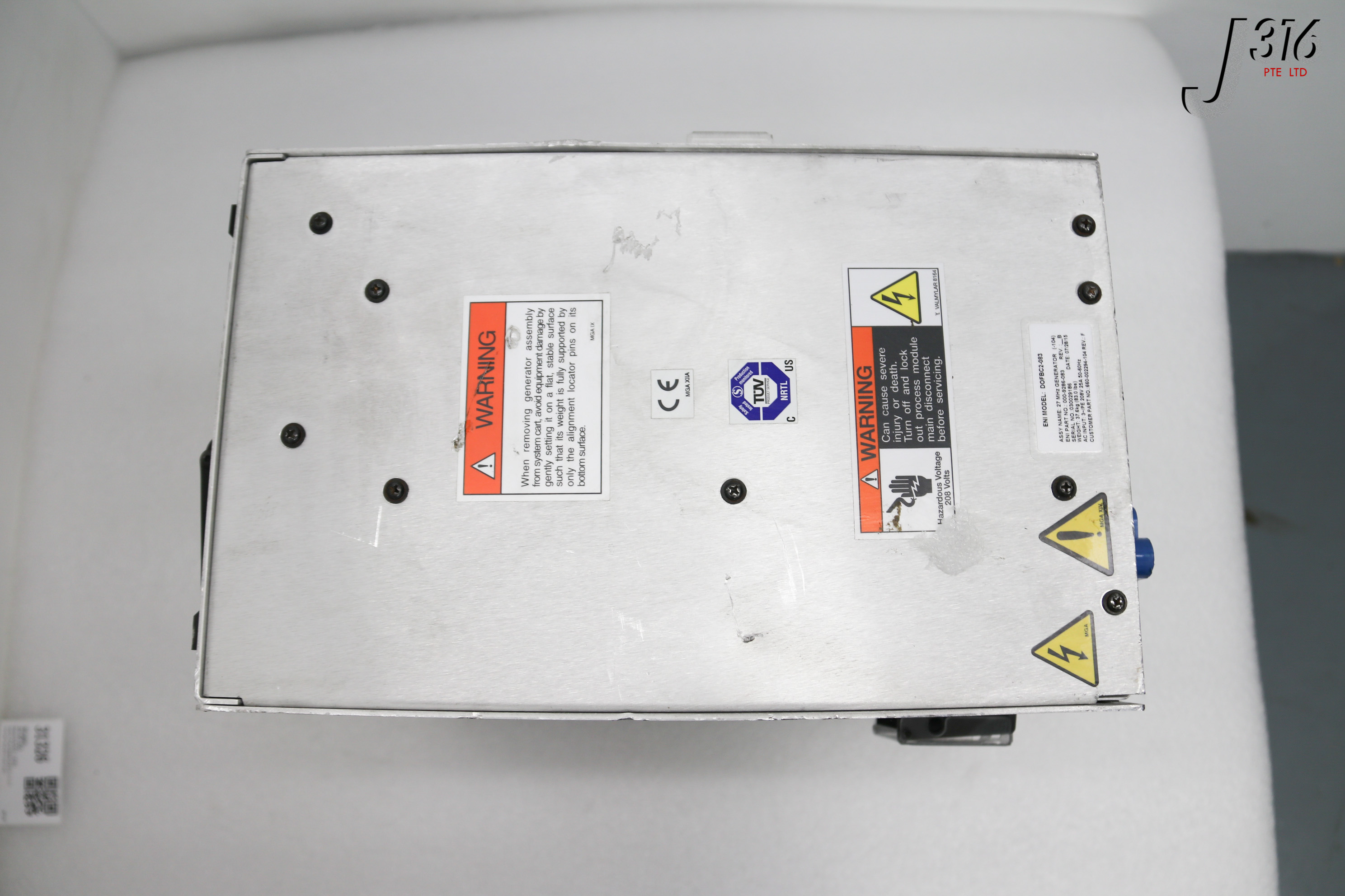 31326 MKS / ENI RF GENERATOR, 27MHZ, 000-9286-083 DOFBC2-083 | eBay
